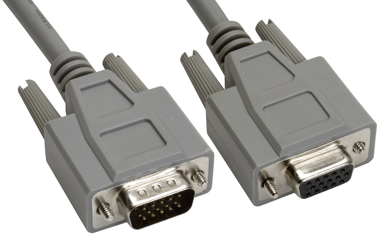 Belkin VGA cable - 15 pin HD D-Sub (HD-15) - Male - 15 pin HD D-Sub (HD-15) - Male - 10 feet - Shielded. - F2N028B10