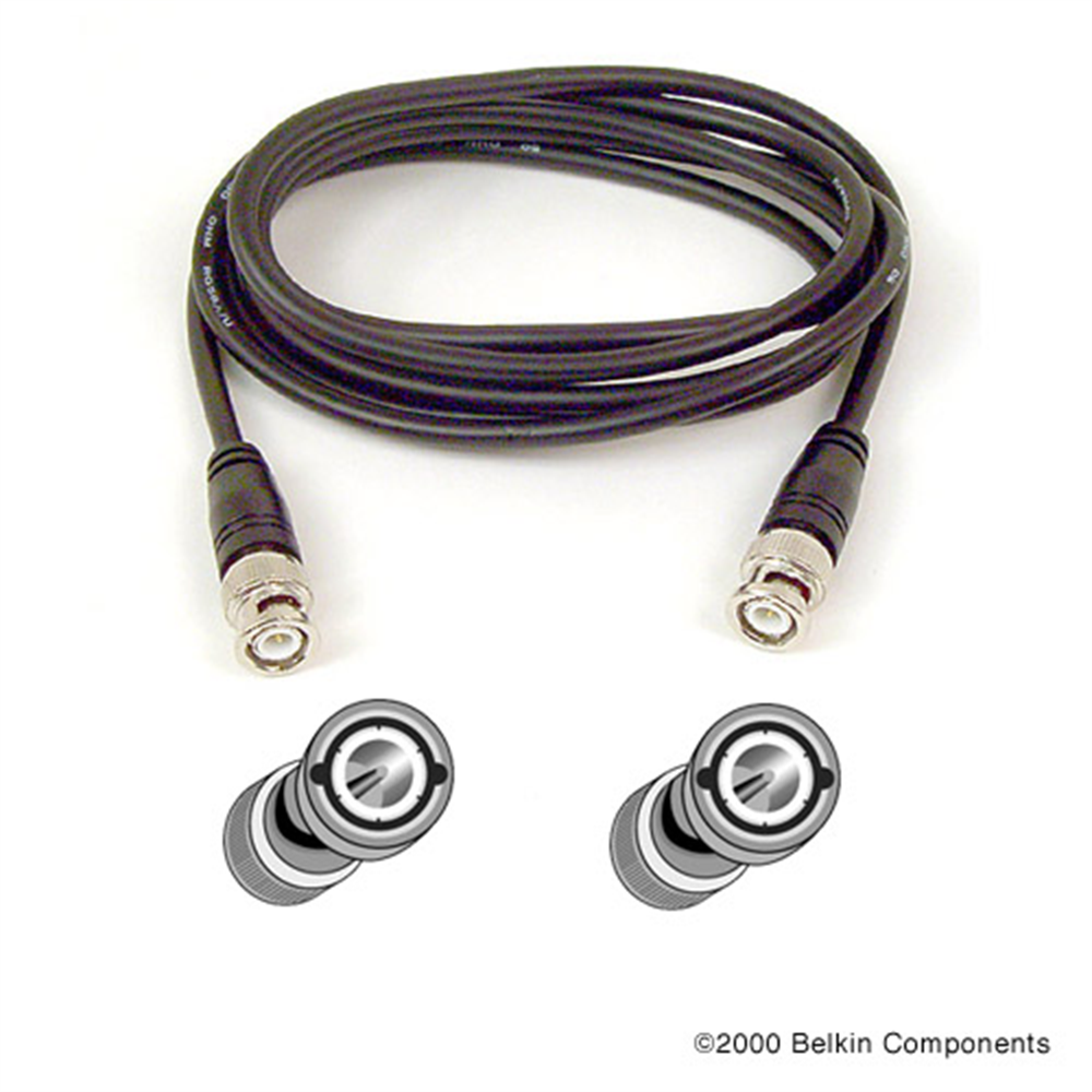 Belkin THIN ETHERNET 50OHM CABLE BNC-M/BNC-M10 - F3K101-10-E