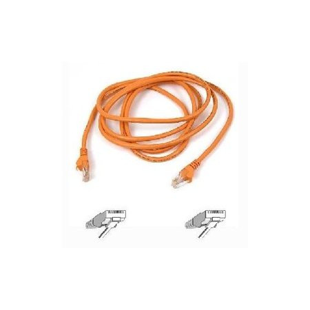 Belkin CABLE, CAT5E, UTP, RJ45M/M,1 ,ORG,PATCH. - A3L781-01-ORG