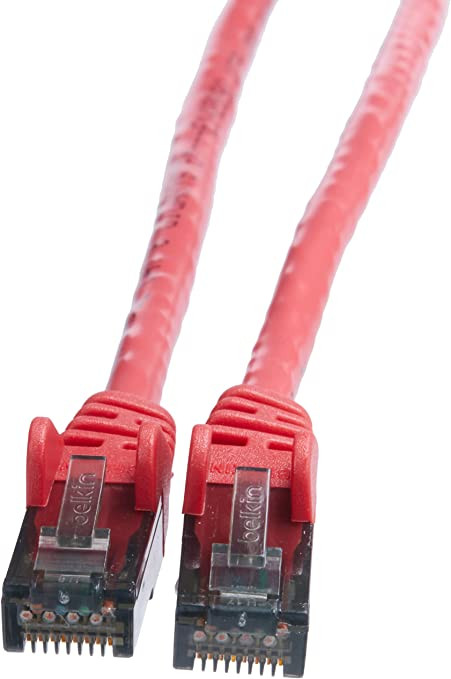 Belkin Patch Cable - RJ-45 - Male - RJ-45 - Male - Unshielded twisted pair (UTP) - 4 feet - EIA/TIA-568 Category 6 - Pink. - A3L980-04-PNK-S