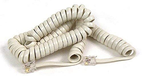 Belkin Phone cable - RJ-11 (M) - RJ-11 (M) - 12 ft - ivory. - F8V101-12-IV