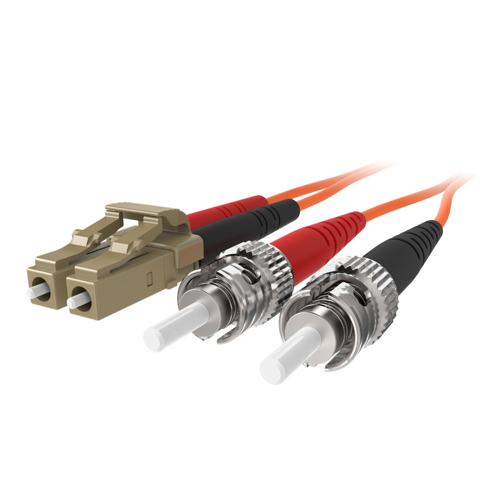 Belkin Patch Cable - ST-Multimode - Male - ST-Multimode - Male - Fiber optic - 1 M - Orange. - A2F20200-01M