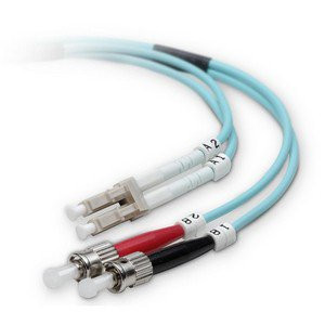 Belkin CABLE,FIBER,LC/ST,20M,LO MMD,AQUA,10Gb,50/125. - F2F402L0-20M-G