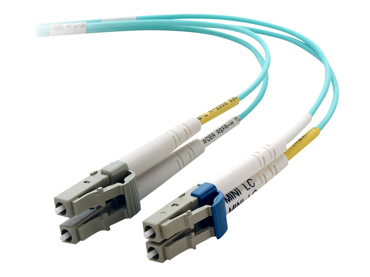 Belkin CABLE,FIBER,MINI-LC/LC,1M,LO MULTIMODE,AQUA,10Gb,50/125 (LSZH). - F3F005-01M