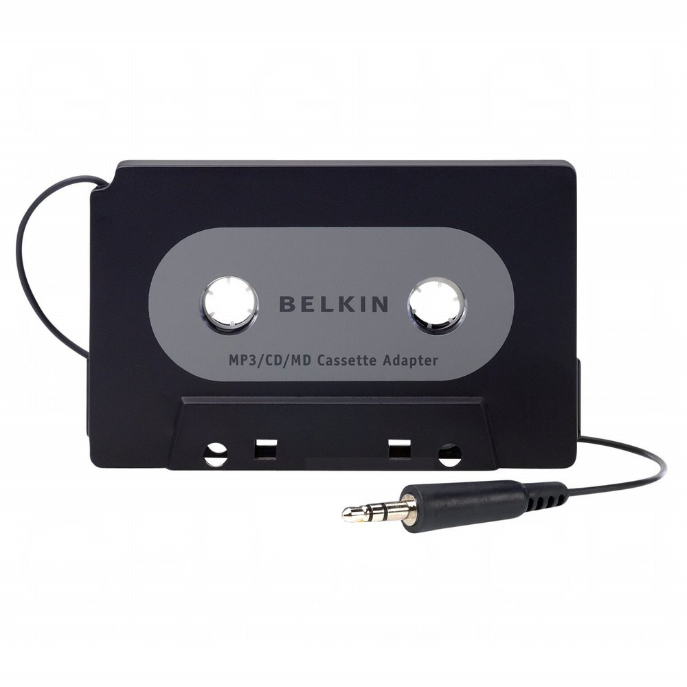 Belkin CASSETTE ADAPTER FOR MP3 PLAYERS,3.5mm. - F8V366BT
