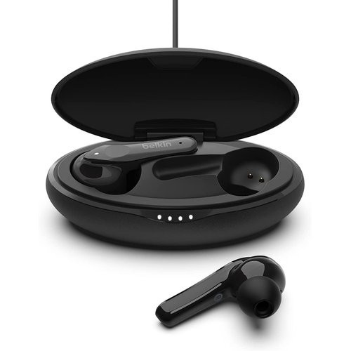 Belkin Mobile TRUE WIRELESS HEADPHONES,BUD BLACK. - PAC001BTBK