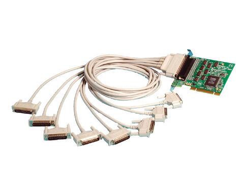 Brainboxes 8 Port RS232 PCI Serial Port Card DB25 - UC-275