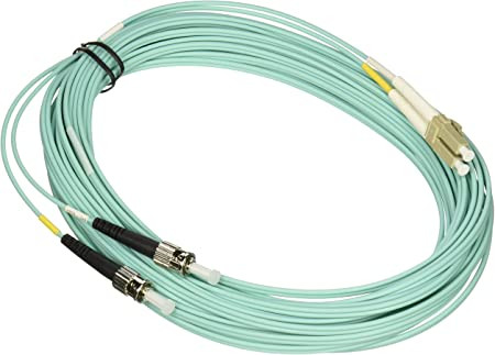 Belkin CABLE,FIBER,LC/ST,50M,LO MMD,AQUA,10Gb,50/125. - F2F402L0-50M-G