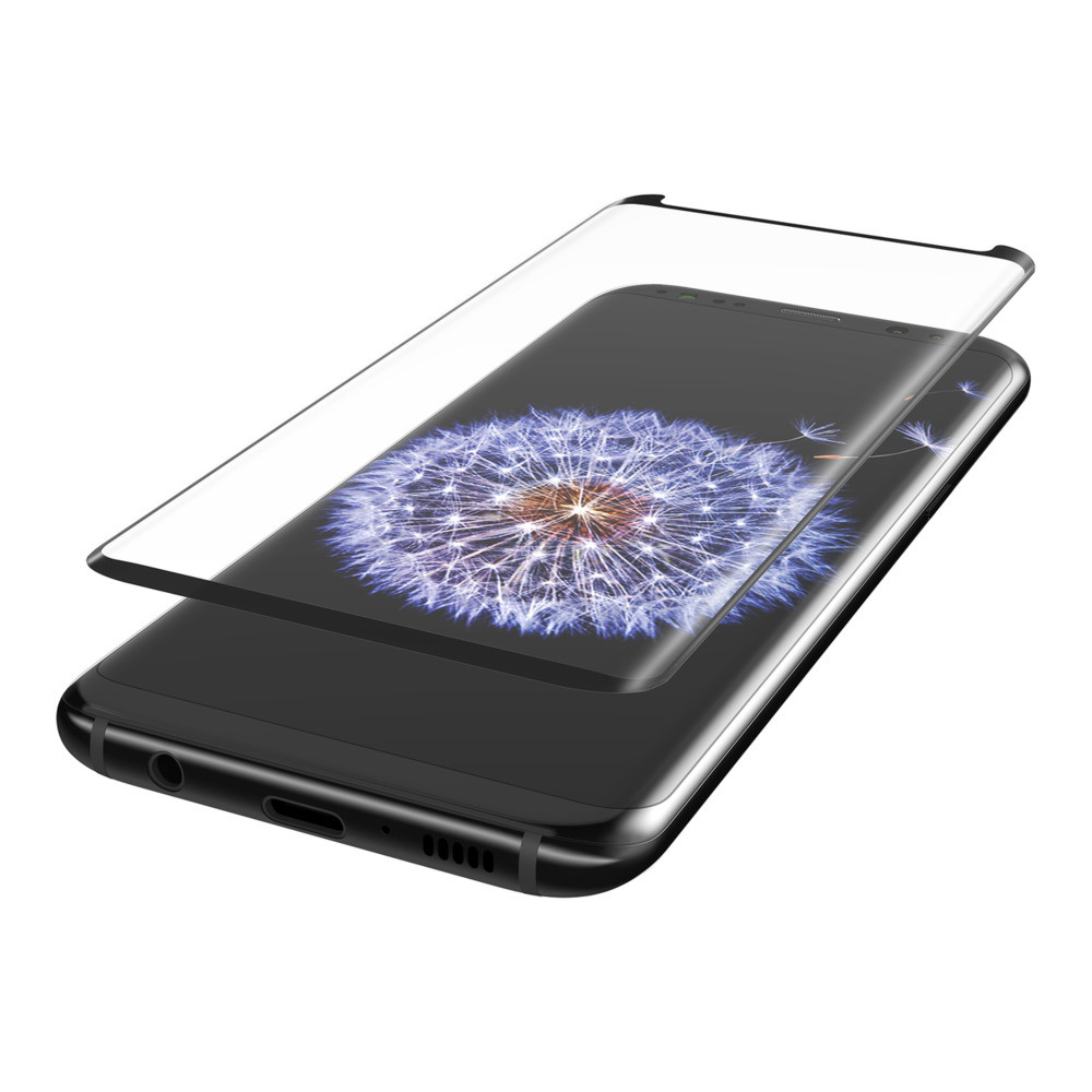 Belkin SCREENFORCE TemperedCurve Screen Protection for Samsung Galaxy S9. - F7M061ZZBLK