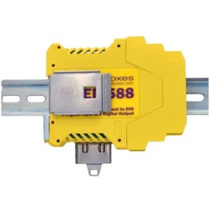 Brainboxes Each DIO line is individually configurable for NPN or PNP inputs:NPN, active low, type sensors or pull down for PNP, active high, type sensors.Operating temperature range of -30 to +80 centigrade - MK-092