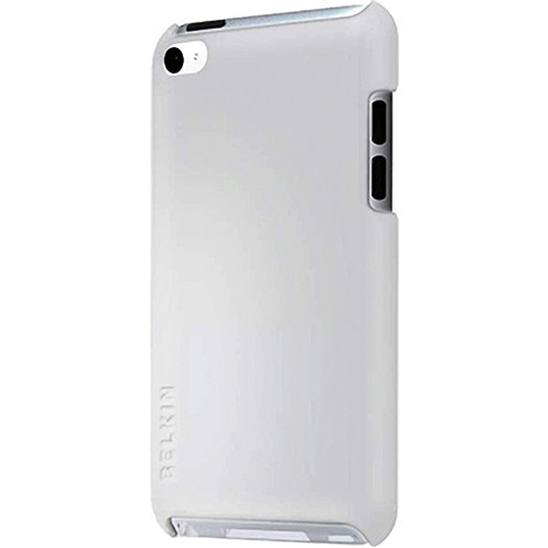 Belkin Shield Micra (Solid) Case for digital player - White Polycarbonate. - F8Z761TTC01