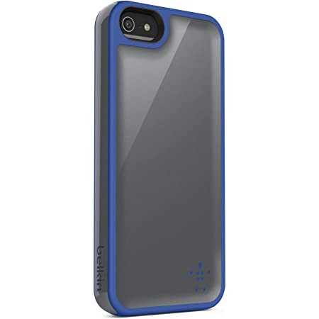 Belkin CASE,SLEEVE,IPHN,SI,GRIP GRAPHIX, LASER, ETCHED,BLACK PEARL/CLEAR. - F8Z627TT160