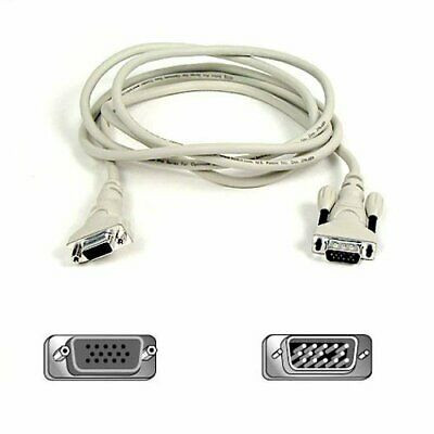Belkin CABLE,VGA,SH,HDDB15M/M,1.8M,MONITOR REPLACEMENT. - F2N028BT1.8M