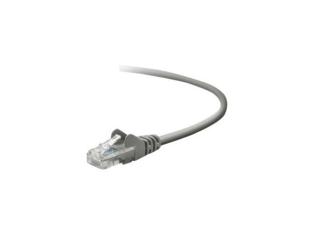 Belkin CABLE, CAT5E, UTP, RJ45M/M,3,GRY,PATCH. - TAA791-03-GRY-S