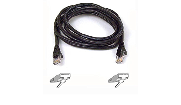 Belkin FASTCAT5e SNGLS PTCH CBL RJ45M/RJ45M; 5 BLACK - A3L850-05-BLK-S