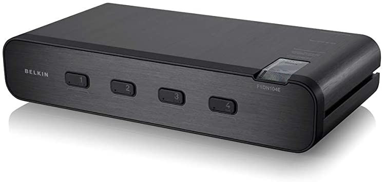 Belkin 4 port DH SKVM Customer M Compliant. - F1DN204KVM-UN4M