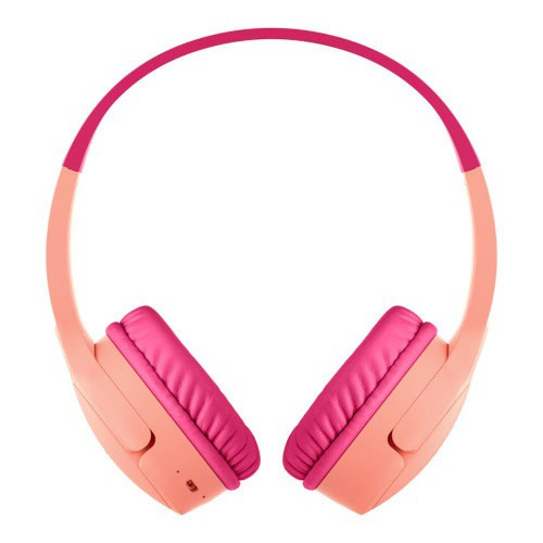 Belkin SOUNDFORM KIDS HEADPHONES, PINK (RETAIL). - AUD002BTPK