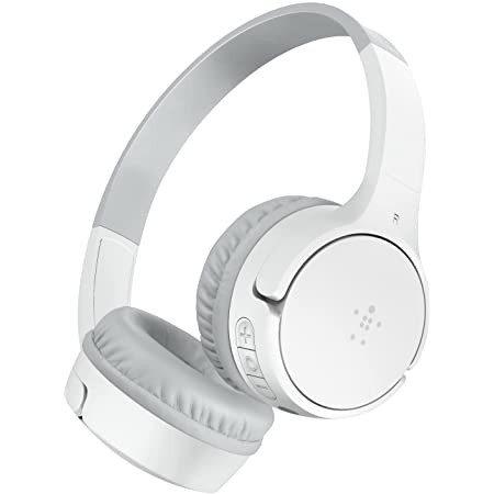 Belkin SOUNDFORM KIDS HEADPHONES, WHITE (RETAIL). - AUD002BTWH