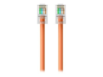 Belkin CABLE, CAT5E, UTP, RJ45M/M,2ft,ORG,PATCH. - A3L791-02-ORG