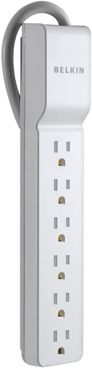 Belkin 6-Outlet Commercial Power Strip Surge Pr. - BE106000-10 Belkin 6-Outlet Commercial Power Strip Surge Pr. - BE106000-10