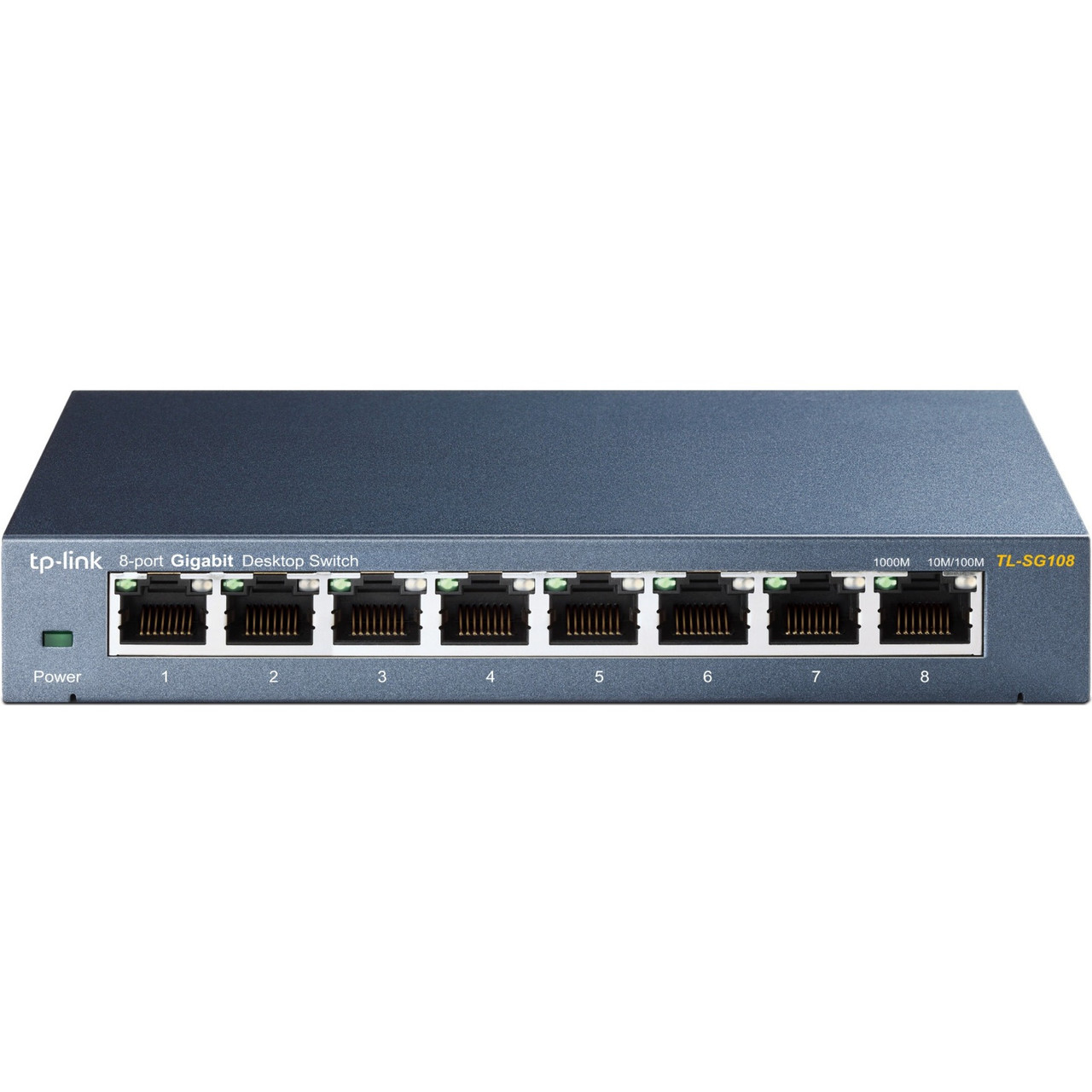 TP-Link TL-SG108 - 8 Port Gigabit Unmanaged Ethernet Network Switch - Limited Lifetime Protection - TL-SG108