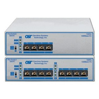 Omnitron FlexSwitch 600XC 4Fx Compact Switch - 4 x 100Base-LX - 6531-0-FK