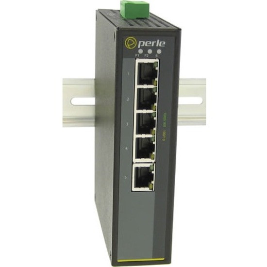 Perle IDS-105G-S1SC10U - Industrial Ethernet Switch - 6 Ports - 10/100/1000Base-T, 1000Base-BX - 2 Layer Supported - Rail-mountable, Wall Mountable, Panel-mountable - 5 Year Limited Warranty - 07010960