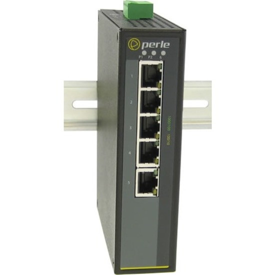 Perle IDS-105G-S1SC120U - Industrial Ethernet Switch - 6 Ports - 10/100/1000Base-T, 1000Base-BX - 2 Layer Supported - Rail-mountable, Wall Mountable, Panel-mountable - 5 Year Limited Warranty - 07011040