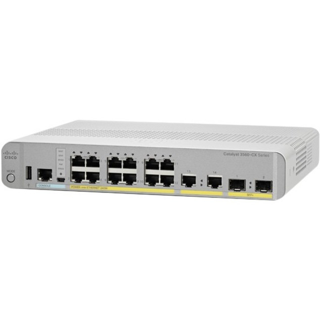 Cisco 3560CX-12PC-S Layer 3 Switch - WS-C3560CX-12PC-S