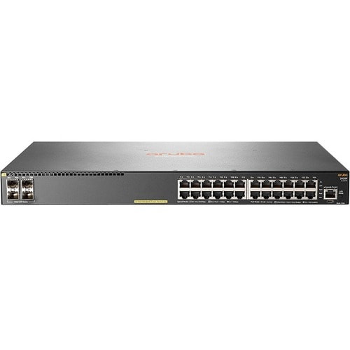 HPE 2930F 24G PoE+ 4SFP Switch - 24 Ports - Manageable - 3 Layer Supported - Modular - 4 SFP Slots - 445 W Power Consumption - Twisted Pair, Optical Fiber - Rack-mountable - Lifetime Limited Warranty JL261A#B2B