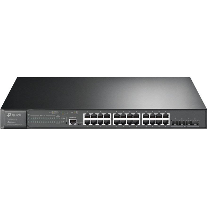 TP-Link TL-SG3428XMP -Jetstream 24 Port Gigabit Smart Managed L2+ PoE switch - Limited Lifetime Protection - TL-SG3428XMP