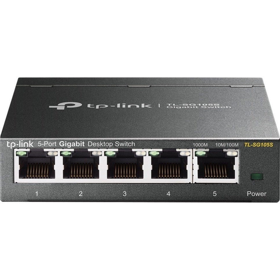 TP-Link TL-SG105S - 5 Port Gigabit Ethernet Switch - Limited Lifetime Protection - TL-SG105S