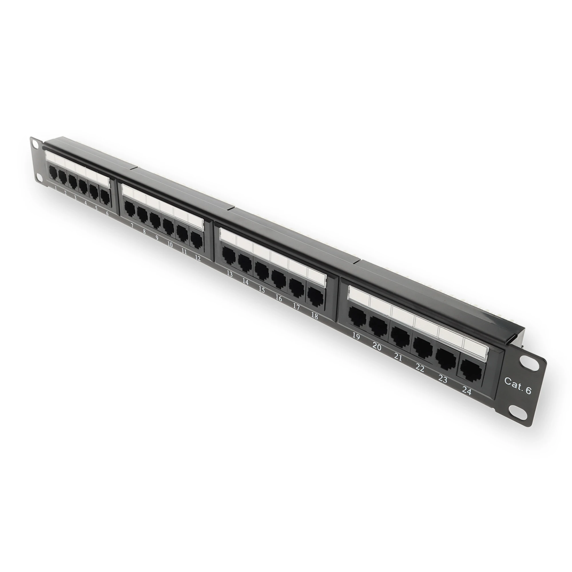 AddOn 19-INCH CAT6 24 Port Patch Panel - ADD-PPST-24P110C6