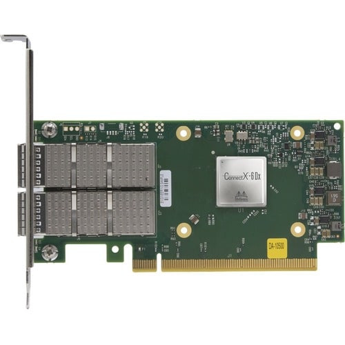 Lenovo  Thinksystem Mellanox Connectx-6 Dx 100Gbe Qsfp56 Ethernet Adapter - Pci Express 4.0 X16 - 2 Port(S) - Optical Fiber - 100Gbase-X - Plug-In Card - 4XC7A08248