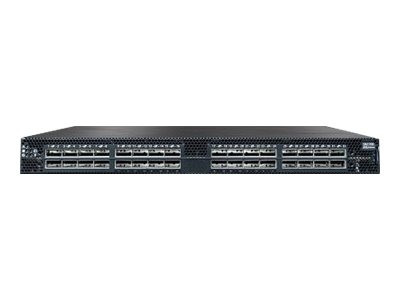 Nvidia Mellanox Spectrum SN2700 - Switch - L3 - managed - 32 x 100 Gigabit QSFP28 - front To back airflow - rack-mountable - MSN2700-CS2RO