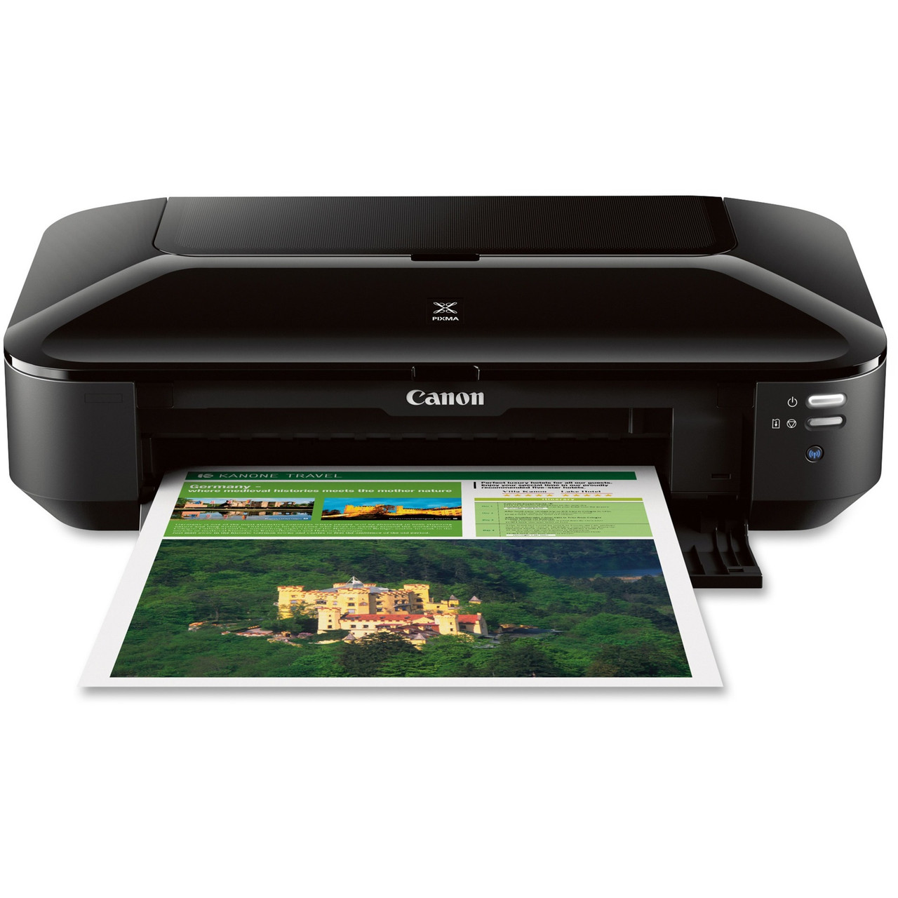 Canon PIXMA iX6820 Desktop Inkjet Printer - Color - 9600 x 2400 dpi Print - 150 Sheets Input - Ethernet - Wireless - 8747B002