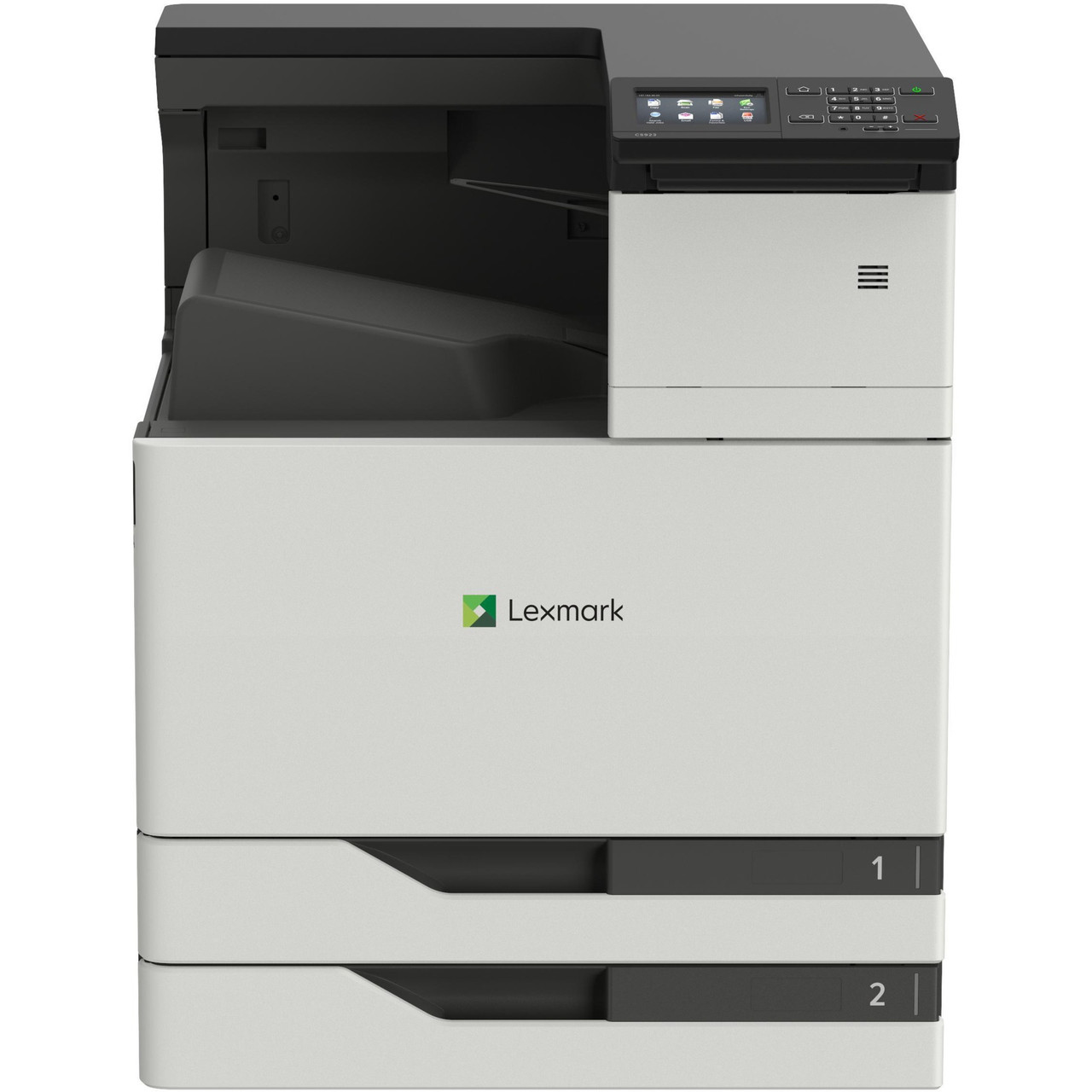 Lexmark CS920 CS923de Floor Standing Laser Printer - Color - 55 ppm Mono / 55 ppm Color - 1200 x 1200 dpi Print - Automatic Duplex Print - 1150 Sheets Input - Ethernet - 250000 Pages Duty Cycle- 32C0001