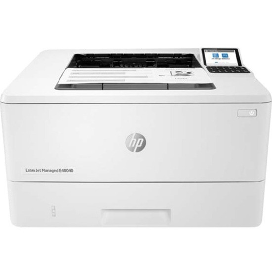 HP LaserJet Managed E40040dn Desktop Laser Printer - Monochrome - 42 ppm Mono - 1200 x 1200 dpi Print - Automatic Duplex Print - 350 Sheets Input - Ethernet - 120000 Pages Duty Cycle - Plain Paper Print - 3PZ35A#BGJ