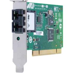 Allied Telesis 100Mbps Fast Ethernet Dual Fiber Network Interface Card - PCI Express - 2 Port(s) - 2 x SC Port(s) - Optical Fiber - Low-profile - 100Base-FX - Plug-in Card - AT-2701FXA/SC-901