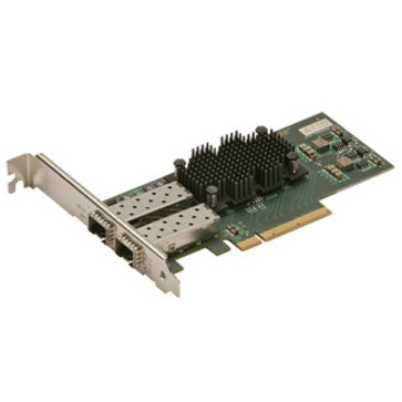 Atto FastFrame NS12 - PCI Express x8 - Optical Fiber - Low-profile - 10GBase-X - Plug-in Card ENET PCIE LP 2PORT LC SFP+ SR.
