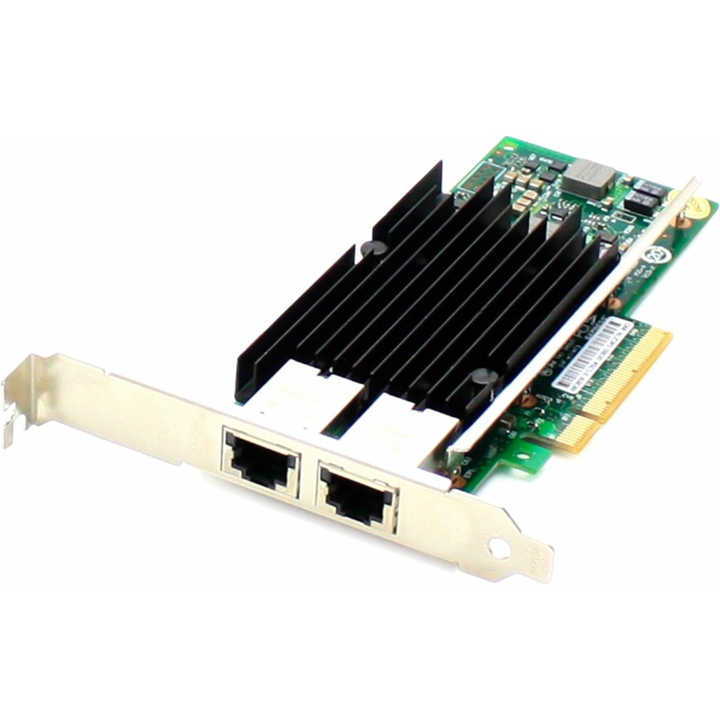 AddOn HP 716591-B21 Comparable 10Gbs Dual Open RJ-45 Port 100m PCIe x8 Network Interface Card - 716591-B21-AO - 5GC010