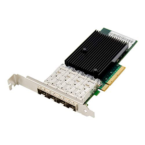 Cisco Intel X710 Quad-Port 10G SFP+ NIC - PCI Express 2.0 x8 - 4 Port(s) - Optical Fiber - 10GBase-X - Plug-in Card - UCSC-PCIE-IQ10GF