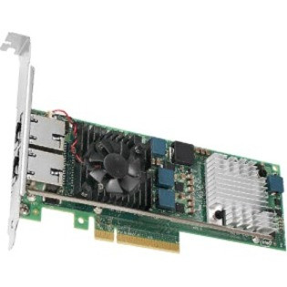 Intel X520-T2 Dual-Port 10 Gigabit Ethernet Server Adapter - PCI Express 2.0 x8 - 2 Port(s) - 2 - Twisted Pair - 10GBase-T - Plug-in Card - E10G42BT-DELL