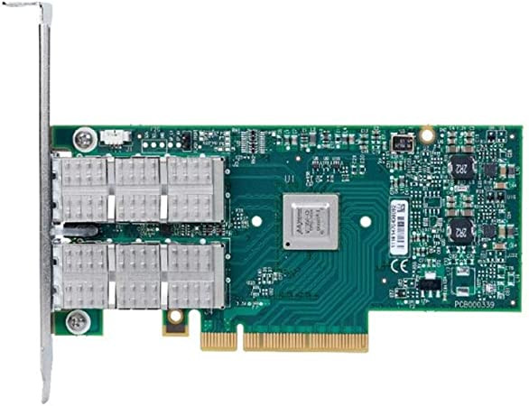 Nvidia Mellanox ConnectX-4 EN 100Gigabit Ethernet Card - PCI Express 3.0 x16 - 2 Port(s) - Optical Fiber - 100GBase-X - Plug-in Card - MCX416A-CCAT_03