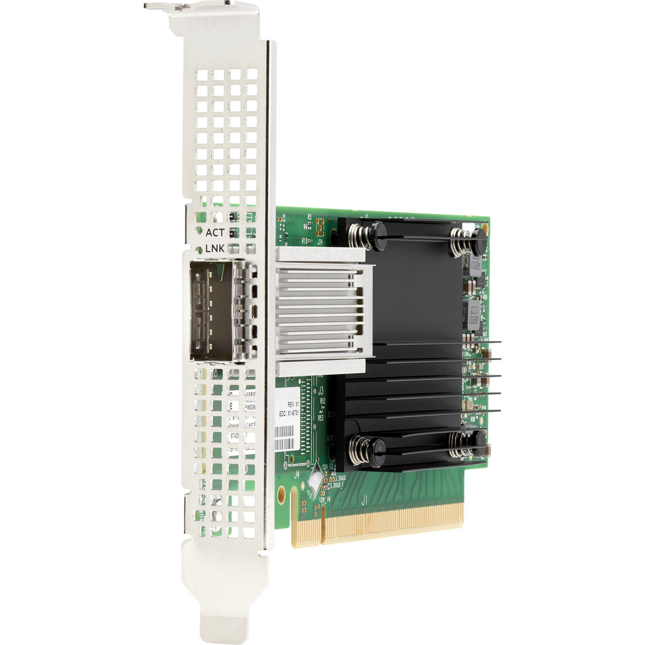 HPE Ethernet 100Gb 1-port 842QSFP28 Adapter - PCI Express 3.0 x16 - 1 Port(s) - Optical Fiber - 100GBase-X - Standup - 874253-B21