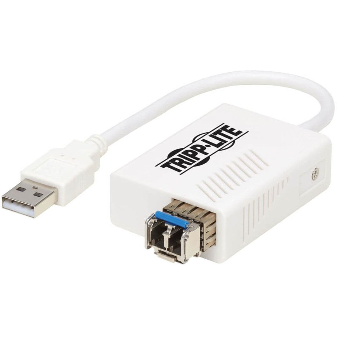 Eaton Tripp Lite USB Ethernet NIC Adapter USB 2.0 10/100Mbps 100Base-FX LC SMF - USB 2.0 Type A - 1 Port(s) - Optical Fiber - U236-SMF-LC