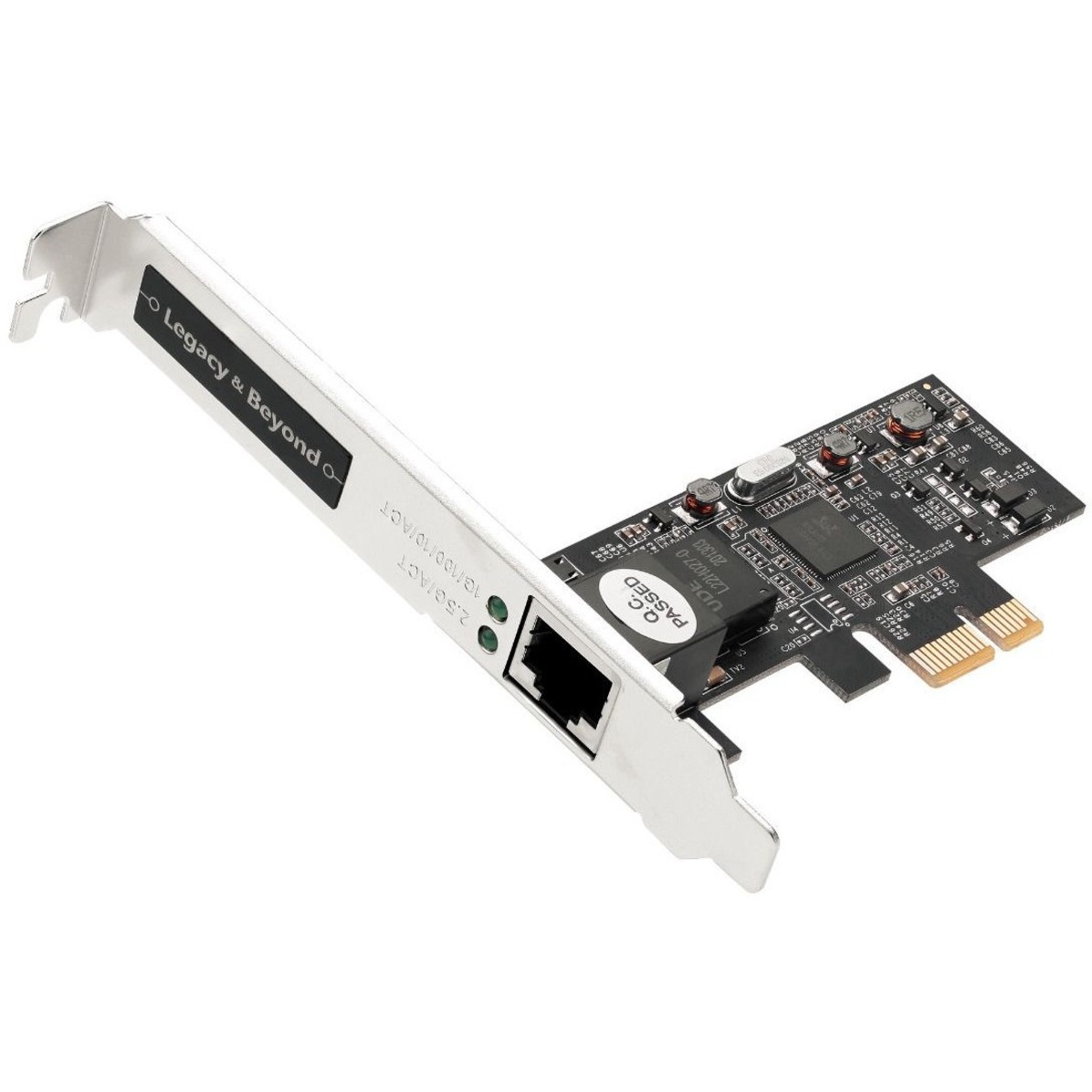 SIIG Single 2.5G 4-Speed Multi Gigabit Ethernet PCIe Card - 10M/100M/1Gbps/2.5Gbps Ethernet Data Rates - LB-GE0611-S1