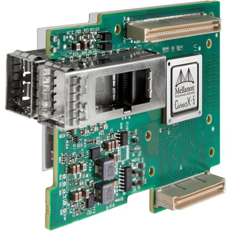 Nvidia ConnectX-5 EN 100Gigabit Ethernet Card - PCI Express 3.0 x16 - 1 Port(s) - Optical Fiber - 100GBase-X - Plug-in Card - MCX545A-CCUN