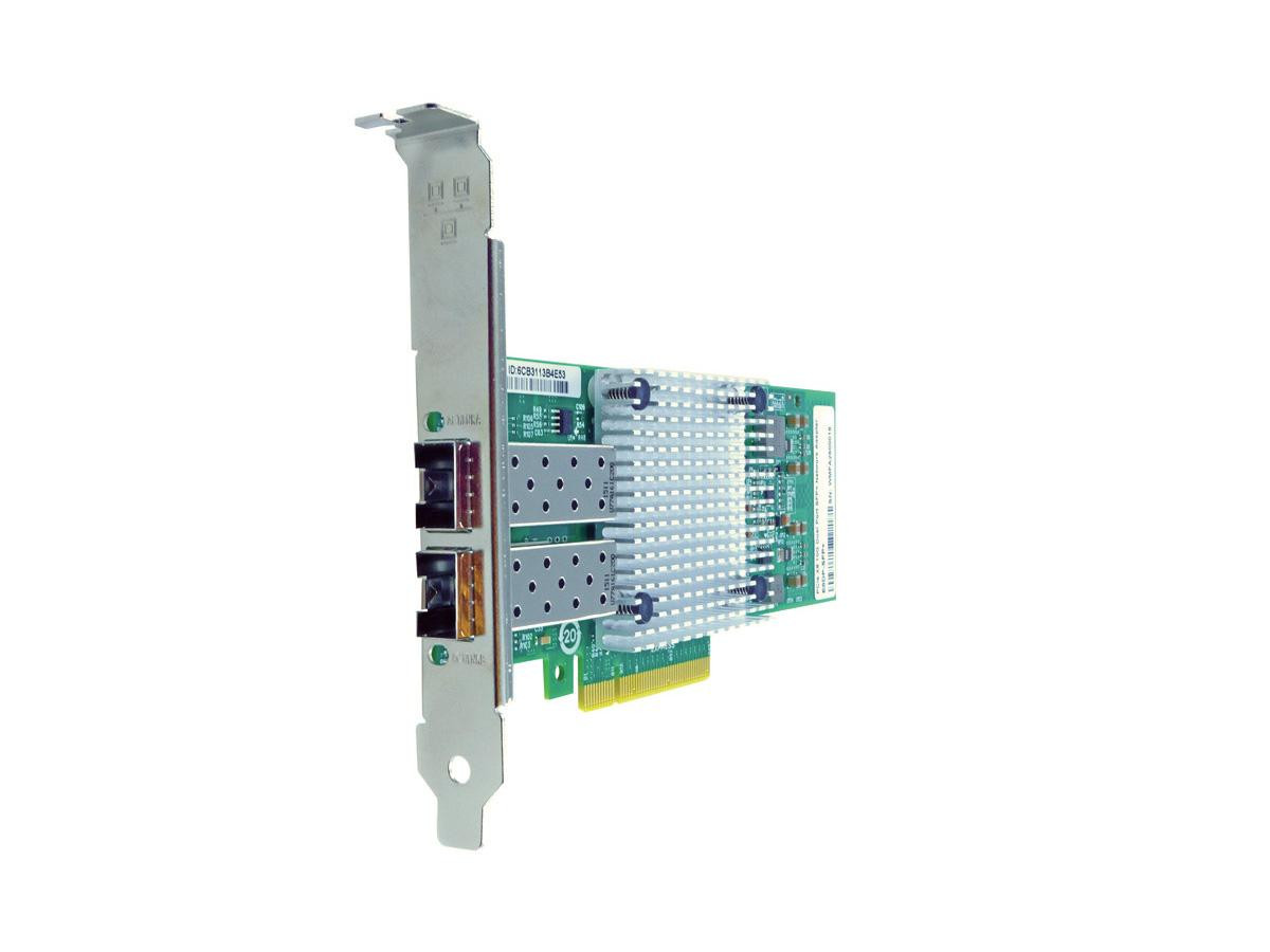 Axiom 10Gbs Dual Port SFP+ PCIe 3.0 x8 NIC Card for Dell - 540-BBUN - 10Gbs Dual Port SFP+ PCIe 3.0 x8 NIC Card - 540-BBUN-AX