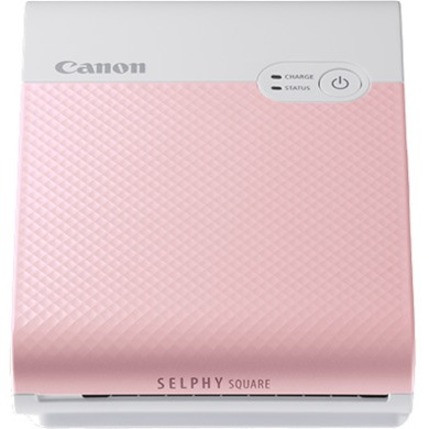 Canon SELPHY QX10 Dye Sublimation Printer - Color - Photo Print - Portable - Pink - Color - 43 Second Photo - 287 x 287 dpi - iOS, Android - 4109C002